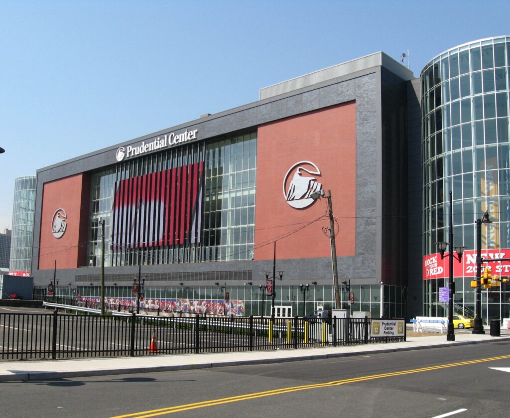 Prudential Center i centrala Newark, hemmaplan för New Jersey Devils